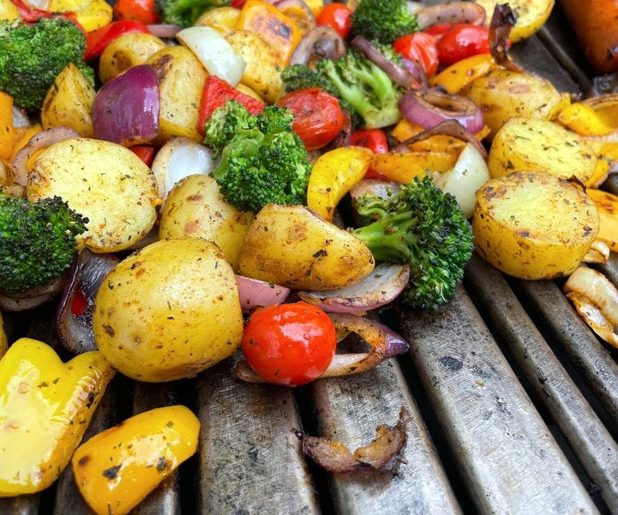 Grilled salad