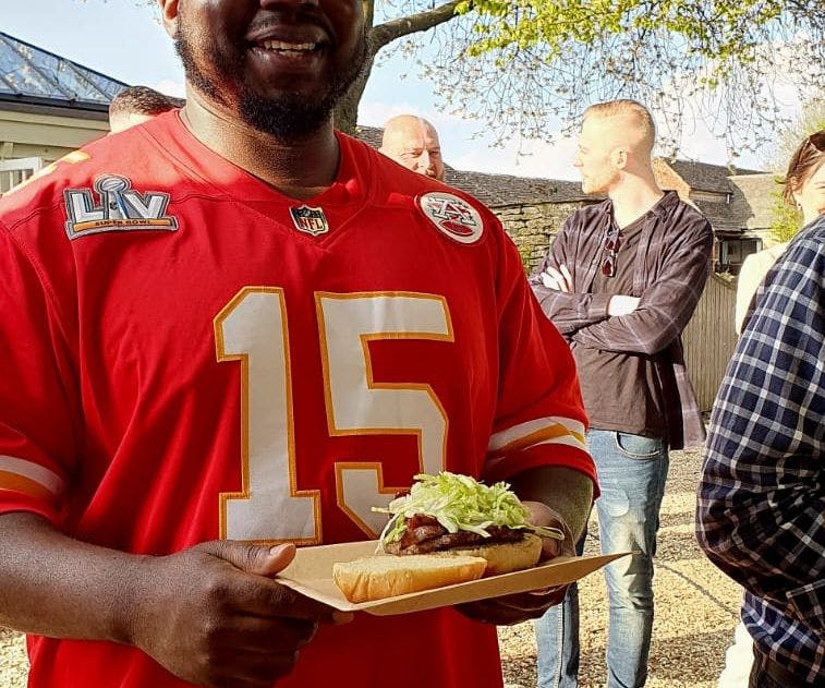 Beef Burgers & Chips