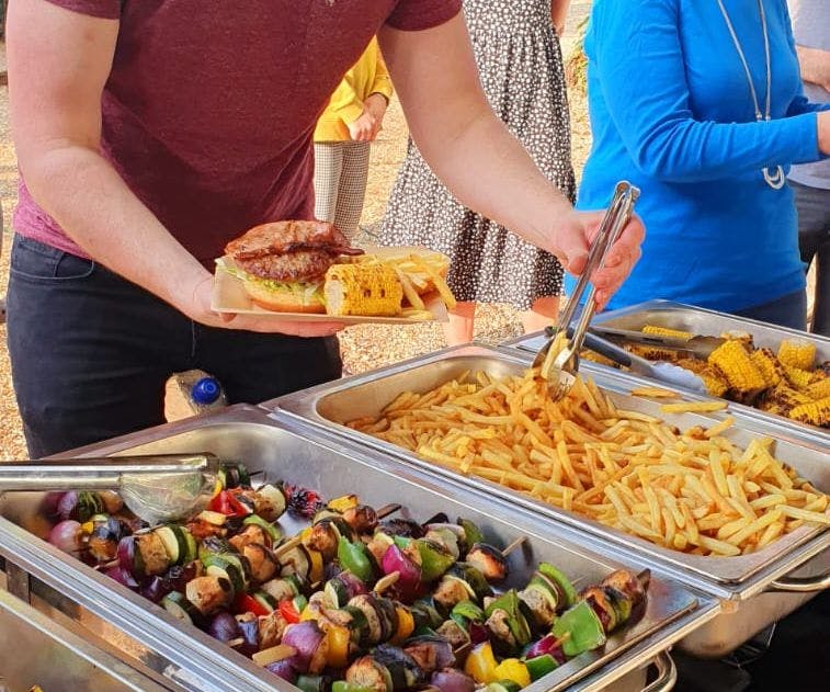 Beef Burgers & Chips