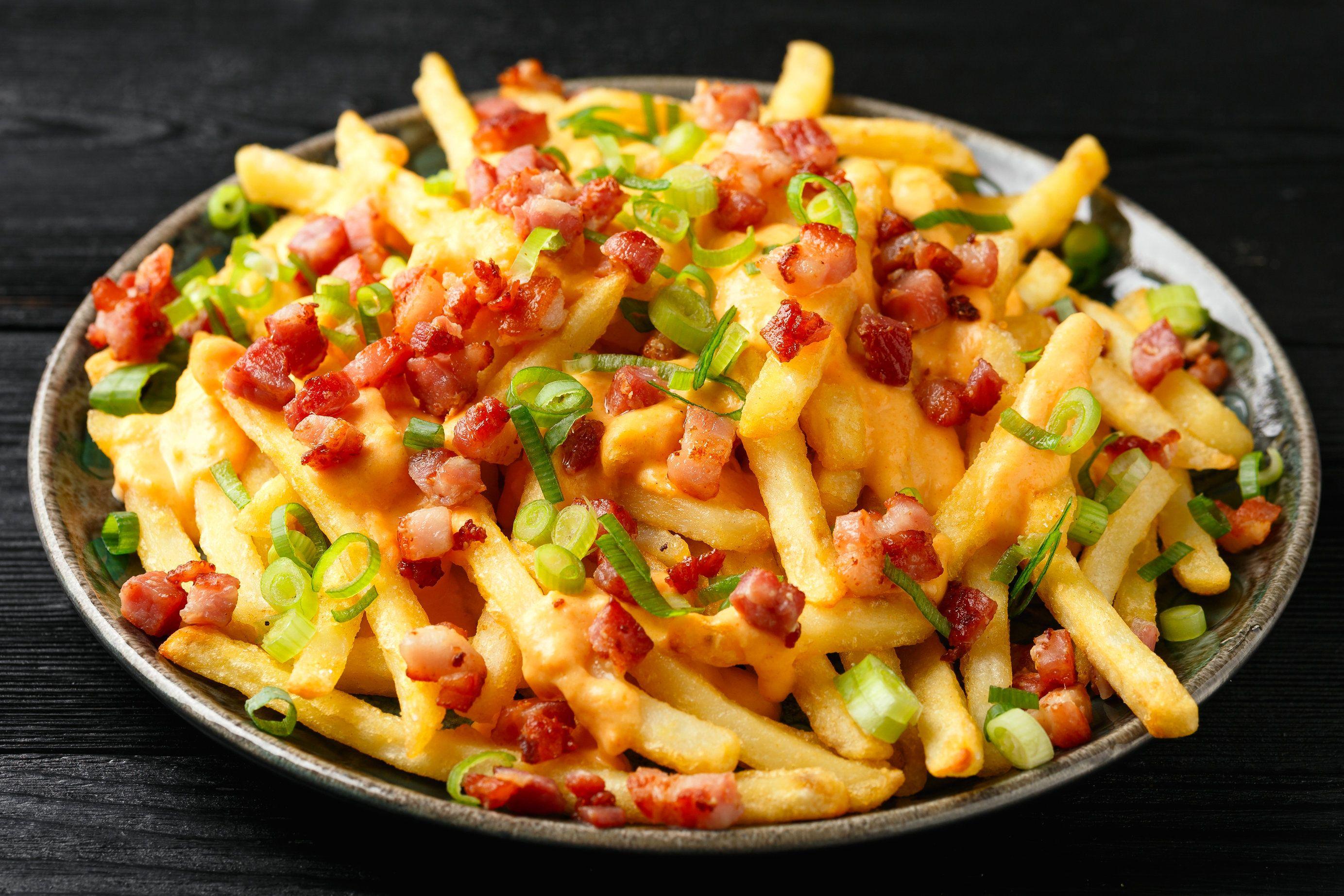 Loaded chippies - Bacon