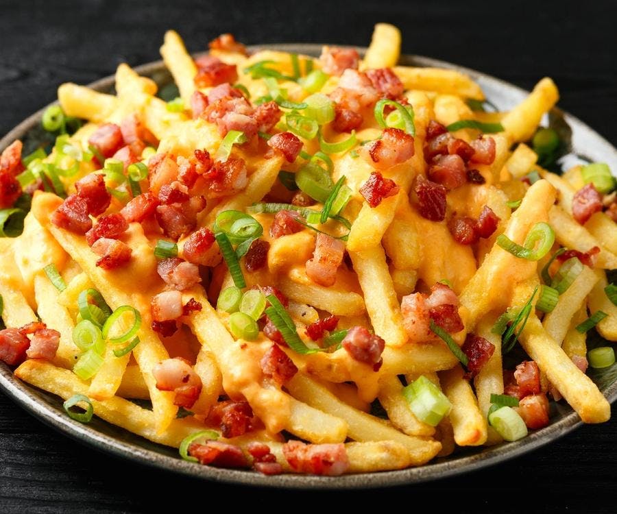 Loaded chippies - Bacon