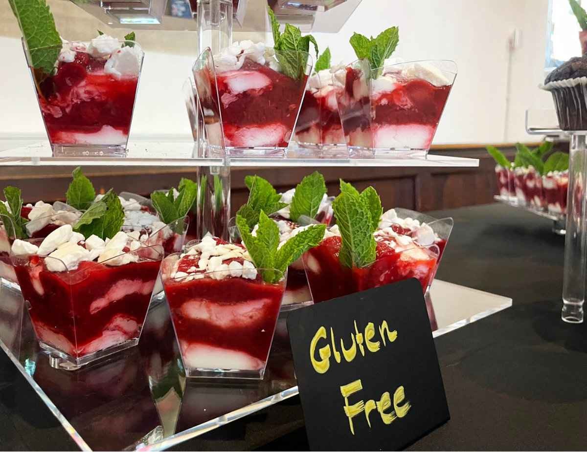 gluten free Desserts, wedding catering