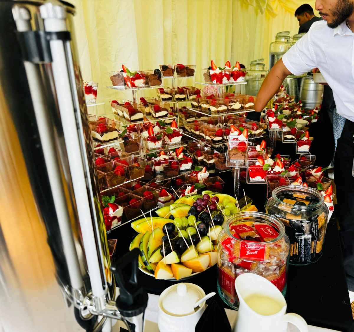 wedding deserts, delivery, catering company